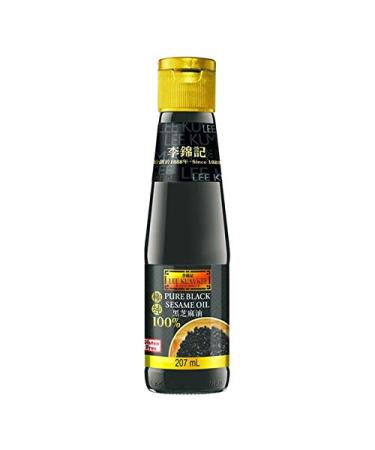 Lee Kum Kee, Pure Black Sesame Oil, 7.3 oz 7.3 Fl Oz (Pack of 1)