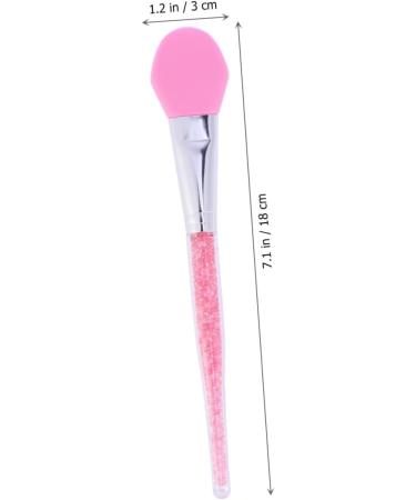 Beavorty 1Pc Silicone Brush Cosmetic brush Brush Foundation Brush Blush Brush Highlighter Brush Cosmetic Beauty Tool Eyeshadow Brush facial Makeup Brush Accessories make up - Buy Online on GoSupps.com