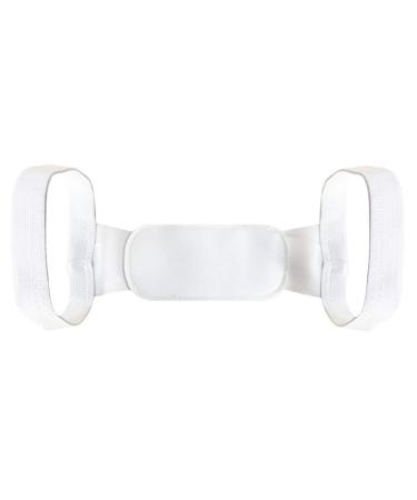 Posture Corrector Back Support Shoulder Belt Rectify Straighten Correction Men Women Adult Children XL/L/M/S (White XLarge) lofty ambition - Buy Online on GoSupps.com