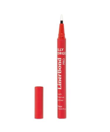 Silly George LinerBond Pro | Strong Lash Adhesive Eyeliner | No Magnets or Glue  Mess Free  Lightweight  Long Wear  Weatherproof (Clear)