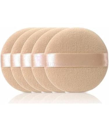 5 Pcs Face Powder Puff Soft Beauty Cosmetic Sponge Puffs Women Makeup Tools Durable and Useful - Buy Online on GoSupps.com