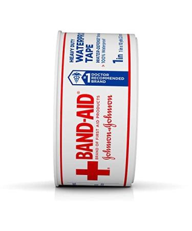 Band-Aid Waterproof Tape 1 Inch by 10 Yards (Pack of 6) - First Aid Products - Buy Online on GoSupps.com