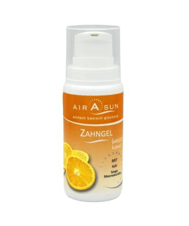 Toothpaste gel alkaline homeopathy compatible blood orange without fluoride with xylitol - 100 ml