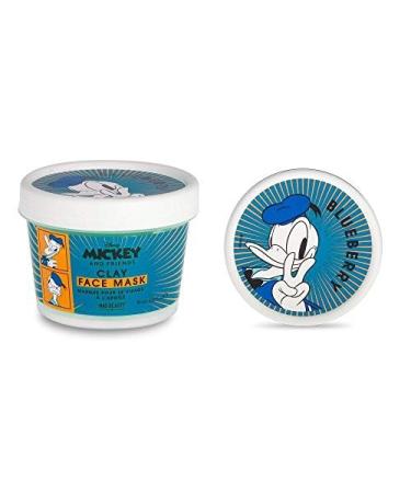 Mickey & Friends Clay Mask - Donald Duck Blueberry - 8 Pack | International Shipping Available - Buy Online on GoSupps.com