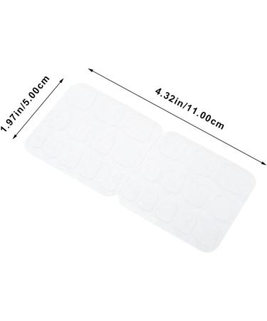  FRCOLOR FRCOLOR 100 Sheets Nail Gel Glue Nail Glue for Artificial Nails Double-Sided Nail Stickers Double-Sided Tape Nail Sticker Nail Glue Self-Adhesive Nail Sticker Silica Gel - Buy Online on GoSupps.com