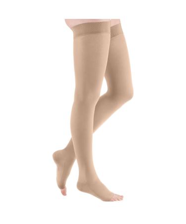 medi mediven comfort CCL2 AG compression stockings normal without toe IV beige Beige IV