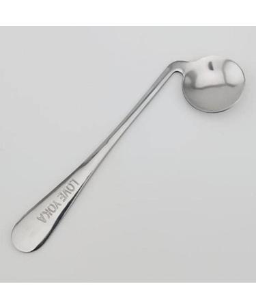 perfektchoice Stainless Steel Left/Right Angled Spoon Curved Utensils Soup Spoon - Left - Buy Online on GoSupps.com