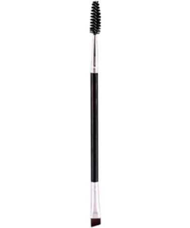 Double Ended Eyebrow Brush Angled Brow Brush with Spoolies Portable Makeup Tool 5.9in - Buy Online on GoSupps.com