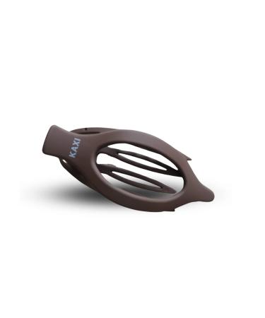 KAXI- Laydown 2.0 Hair Clip Claw - Perfect for Thick and Thin Hair | Strong Clip Teeth & 7 Colors to Choose (Dark Brown)