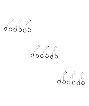 DOITOOL 9 Sets Silicone Eyelash Curler Eyelash Curler Silicone Refill Pads Curling Tools Home Magnetic Tools Eyelash Holder Eyelash Tool Silicone Strip Cosmetics Metal