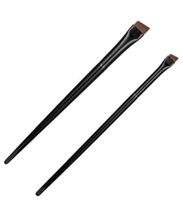 Housoutil 3 sets Eyeliner Fine Eyebrow Thin Angled Ultra Makeup Slanted