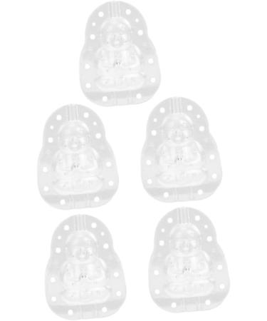 GANAZONO 25 Pcs Vegetable Mini Accessories Pumpkin molds Plastic Reusable molds Cucumber 7.6x5.6cmx5pcs Transparentx5pcs - Buy Online on GoSupps.com