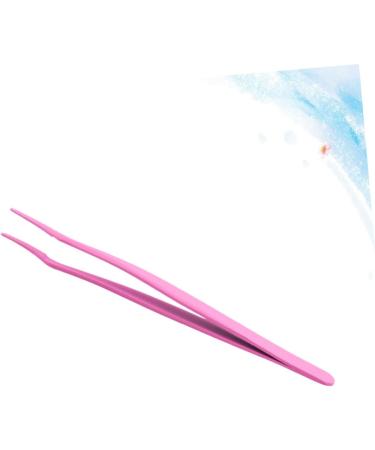 Didiseaon Lash Tweezers Fake Eyelashes Tweezers Eyelashes Dedicated Clips Tweezers for Makeup Special Clip Stainless Steel Pink 14.5*2.8*1.2cm Pink - Buy Online on GoSupps.com