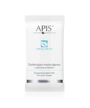 Bee Apis Professional Oxy O2 Therapies Oxygenating Algae Mask with Active Oxygen 20g