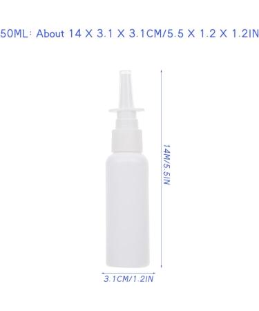 20Pcs Refillable Fine Mist Sprayer Bottles - Small Nose Pumps for Cosmetics | Perfect for Travel & DIY - Buy Online on GoSupps.com