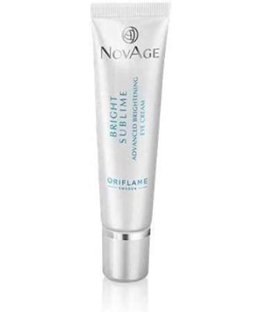 Oriflame NOVAGE Bright Sublime Eye Cream 15ml - Advanced Brightening Formula - Buy Online on GoSupps.com