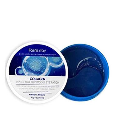 Farm stay Collagen Water Full Hydrogel Eye Patch (60 Sheets) Nutrition and Moisture