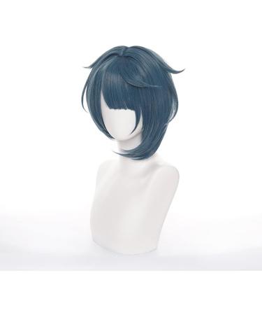 OSIAS Xingqiu Genshin Impact Cosplay Wig for Men and Boys - Xingqiu Costume Wig - Buy Online on GoSupps.com