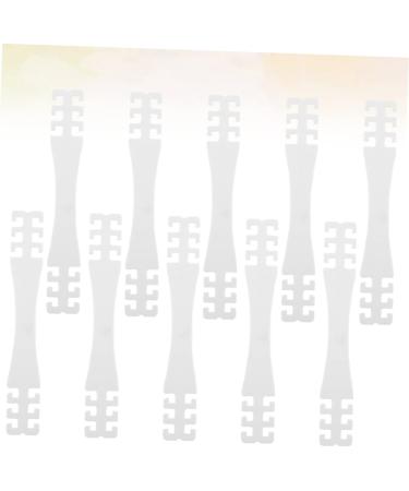 Lurrose 30-Piece Lanyard Accessories | Hearing Protection & Face Mask Hooks | Slide-Resistant Ear Rope Buckles (1 Pack) - White - Buy Online on GoSupps.com