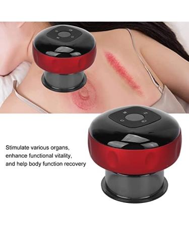 Sonew Electrical Cupping Massager - Portable Gua Sha Device for Pain Relief | Ideal for Home Office & Travel (Red) - Buy Online on GoSupps.com