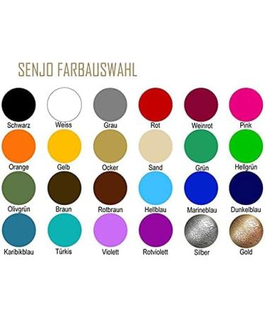  Senjo Color Senjo Color BASIC body paint 6 x 250ml in a gift box - Buy Online on GoSupps.com