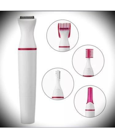 5-in-1 Multifunctional Electric Eyebrow Trimmer & Facial Hair Removal Razor - Women's Nose Trimmer & Body Shaver - International Shipping Available - Buy Online on GoSupps.com