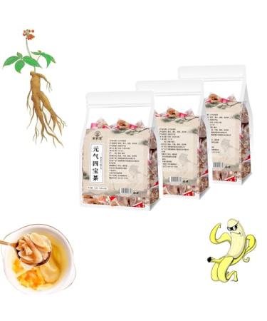Ginseng Four Treasures Tea for Men Four Treasures of Vitality Tea Bags Kidney Care for Men Ginseng Four Treasures Tea for Men (3pcs)