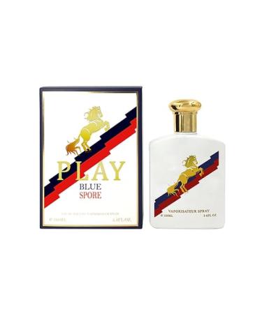 Play Cologne for Men (Red Extreme Bluesport Double Black Ultra Blue) Inspired by R.L.P.O.L.O - Pack of 4 x 100ml/3.4oz Each Edt Spray - Buy Online on GoSupps.com