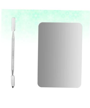 Buy Hemoton 2pcs Cosmetice Mixing Kit - Foundation Nail Polish Contour Palette & Stainless Steel Makeup Supplies - Fast International Shipping - Buy Online on GoSupps.com