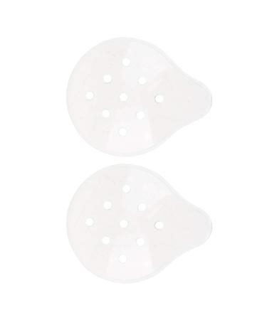 Eye protection made of transparent plastic round 9 holes no fabric cover for wounds - prevents gray sand small gravel dust chemical substances 2 pieces