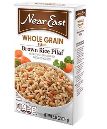 Ner East Rice Pilaf Mix Variety Pack 6oz (Pack of 8) - Original, Wild Mushroom & Herb, Roasted Chicken & Garlic, Brown Rice Pilaf with MYD Mini Bamboo Spatula - Buy Online on GoSupps.com