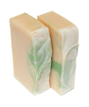 Goat Milk Stuff ROSEMARY MINT Goat Milk Soap - Natural Soap Bar  Gifts for Men and Women  Gentle for both Face and Body  Handmade Bar Soap (Box of 2) Rosemary Mint 2 Count (Pack of 1)