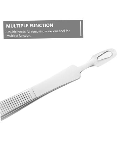 Baluue 6 Pcs Clip Blackhead Extraction Tool Kit Pimple Remover Pimple Extractor Silver Stainless Steel 1 count (Pack of 1) - Buy Online on GoSupps.com