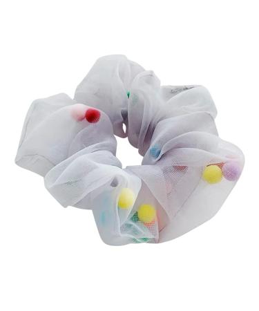 6 Pack Colored Ball Dance Bun Net Scrunchies for Girls - Hair Accessories for Performance, Dance, Cheer - Ponytail Holders in Rich Tones - Buy Online on GoSupps.com