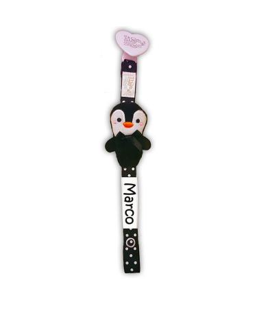 Zigozago Pacifier Chain with Plush Penguin Cute & Functional Baby Accessory for International Shipping - Buy Online on GoSupps.com