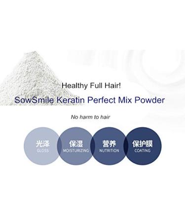 SowSmile 100% Keratin Collagen Silk Hair Serum Powder - Natural Moisturizing & Repair Treatment for Scalp Care International Shipping Available - Buy Online on GoSupps.com