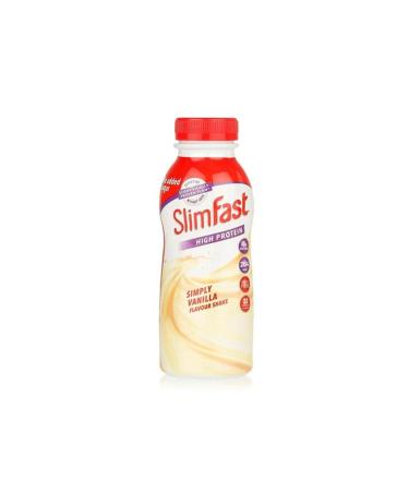 Slim Fast Vanilla Milkshake Bottle 325 ml Vanilla 325 ml (Pack of 1)