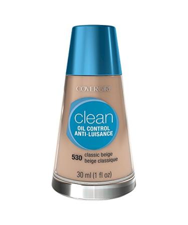 CoverGirl Clean Oil Control Liquid Makeup  Classic Beige 530 1 fl oz (30 ml)