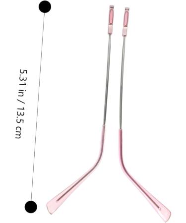 Universal Glasses Arm Replacement - Metal Pink Temple for Eyeglasses & Sunglasses - 1 Pair 13.5x0.6cm - Buy Online on GoSupps.com