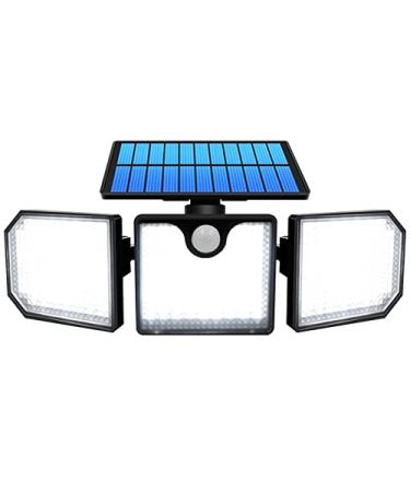 Solar Light Outdoor Solar PIR Motion Sensor Spotlight Waterproof Outdoor Adjustable Angle Lights Garden Wall Light Solar Pathway Lights (Color : A) (A)