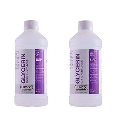 Humco Glycerin Skin Protectant - 16 oz Pack of 2