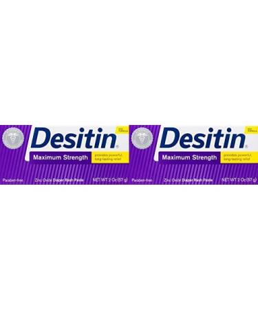 Desitin Ointment Original, 2 Ounce (Pack of 2)