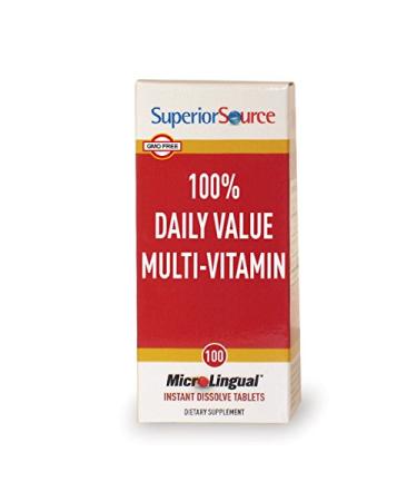 Superior Source One Daily Multi Vitamin (100 Tablets) 100 Count (Pack of 1)