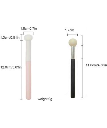 Dajidafu Concealer Brush Skin Cosmetic Powder Handheld Makeup Applicator Washable Reusable Household Salon Application Supply - Buy Online on GoSupps.com