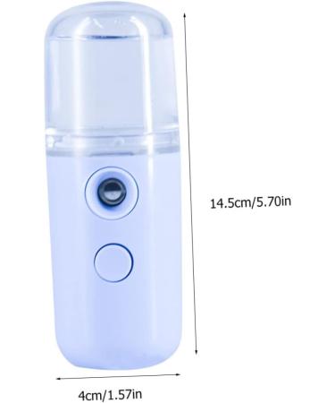 FRCOLOR 1pc Women Durable Usb Handy Beauty Sprayer Mist Steamer Nano Charging Facial Portable Plastic 14.5X4CM Blue - Buy Online on GoSupps.com
