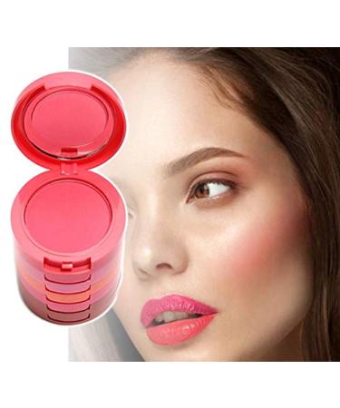Blush Palette 5 Colors - Professional Make Up Cosmetic Set for Stunning Contours & Daily Use - Buy Online on GoSupps.com
