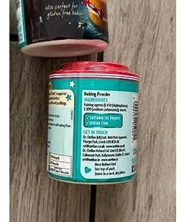Dr. Oetker Baking Powder 170g (Pack of 2) | Double Pack for Perfect Baking | Leavening Agent | Essential for Cakes Muffins and Pastries - Buy Online on GoSupps.com