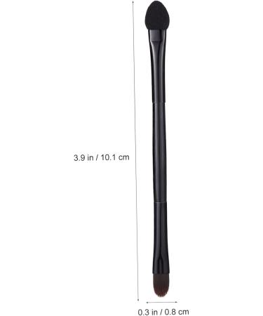 LALADEFIEE 20pcs Double Eye Shadow Makeup Eyeshadow Cosmetics Eye Shadow Brush Makeup Tool Make up Kit Plastic - Buy Online on GoSupps.com