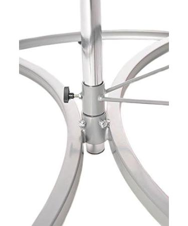 Buy Oliver Gym Ball Stand Silver/Black | Premium Fitness Equipment for Home & Gym | International Shipping Available - Buy Online on GoSupps.com