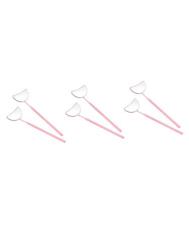 NOLITOY 6 Pcs Eyelash Mirror Grafting Cosmetology Supplies Large Lash Mirror Heart Lash Mirror Handheld Eyelashes Mirror Portable Mirrors Salon Eyelash Extension Mirror Tool Glass Cosmetic mediumx3pcs